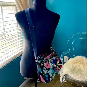 Talbots floral crossbody purse